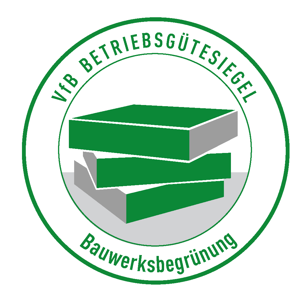 Betriebsgütesigel Bauwerksbegrünung